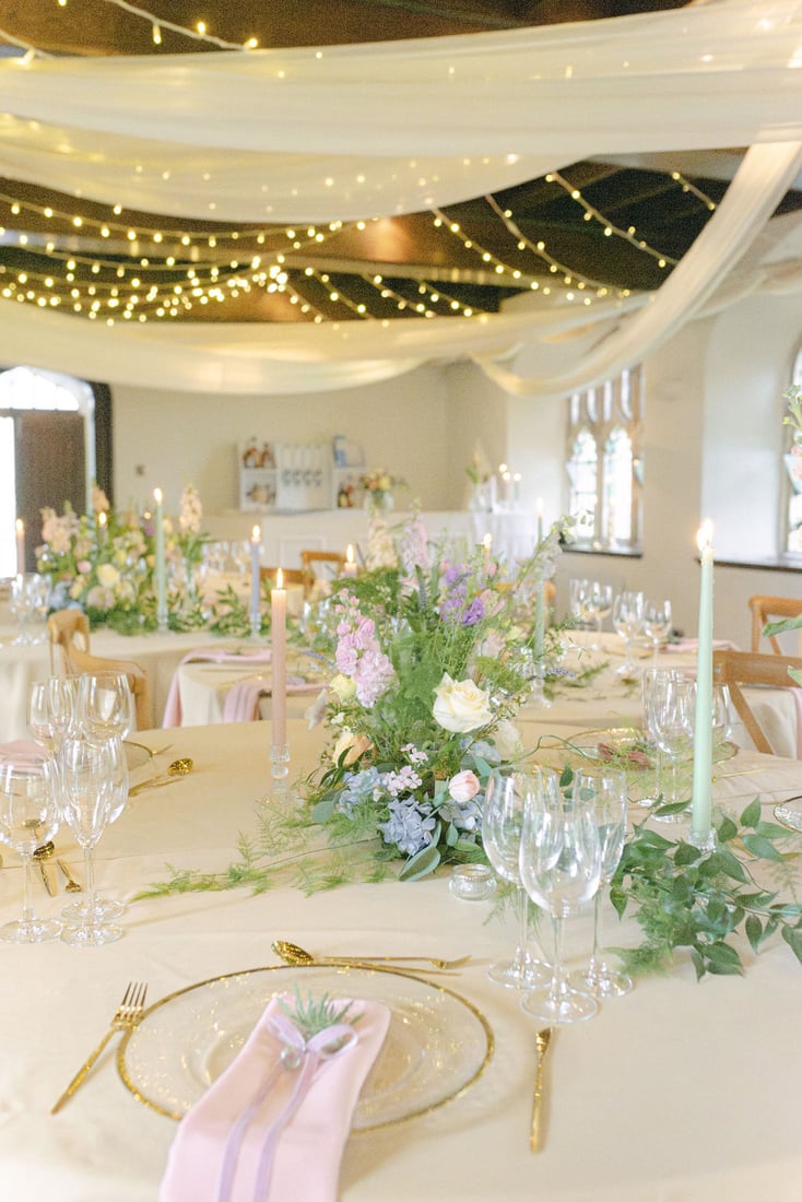 Draping at Cluny Castle